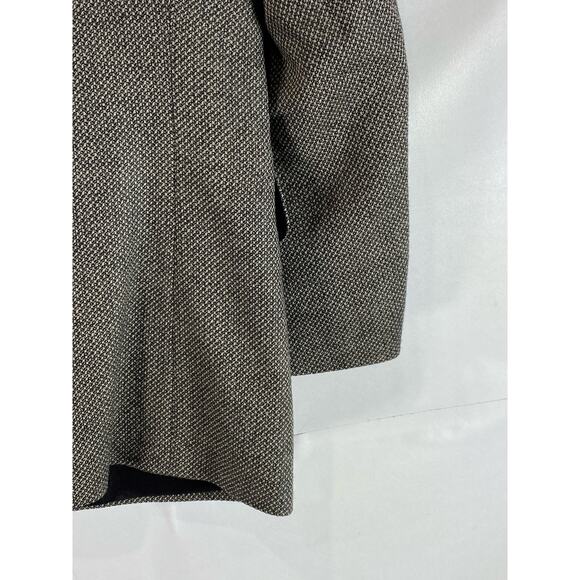 OSCAR DE LA RENTA Signature Men's Short Textured Two-Button Wool Blazer SZ 38S - Picture 9 of 11